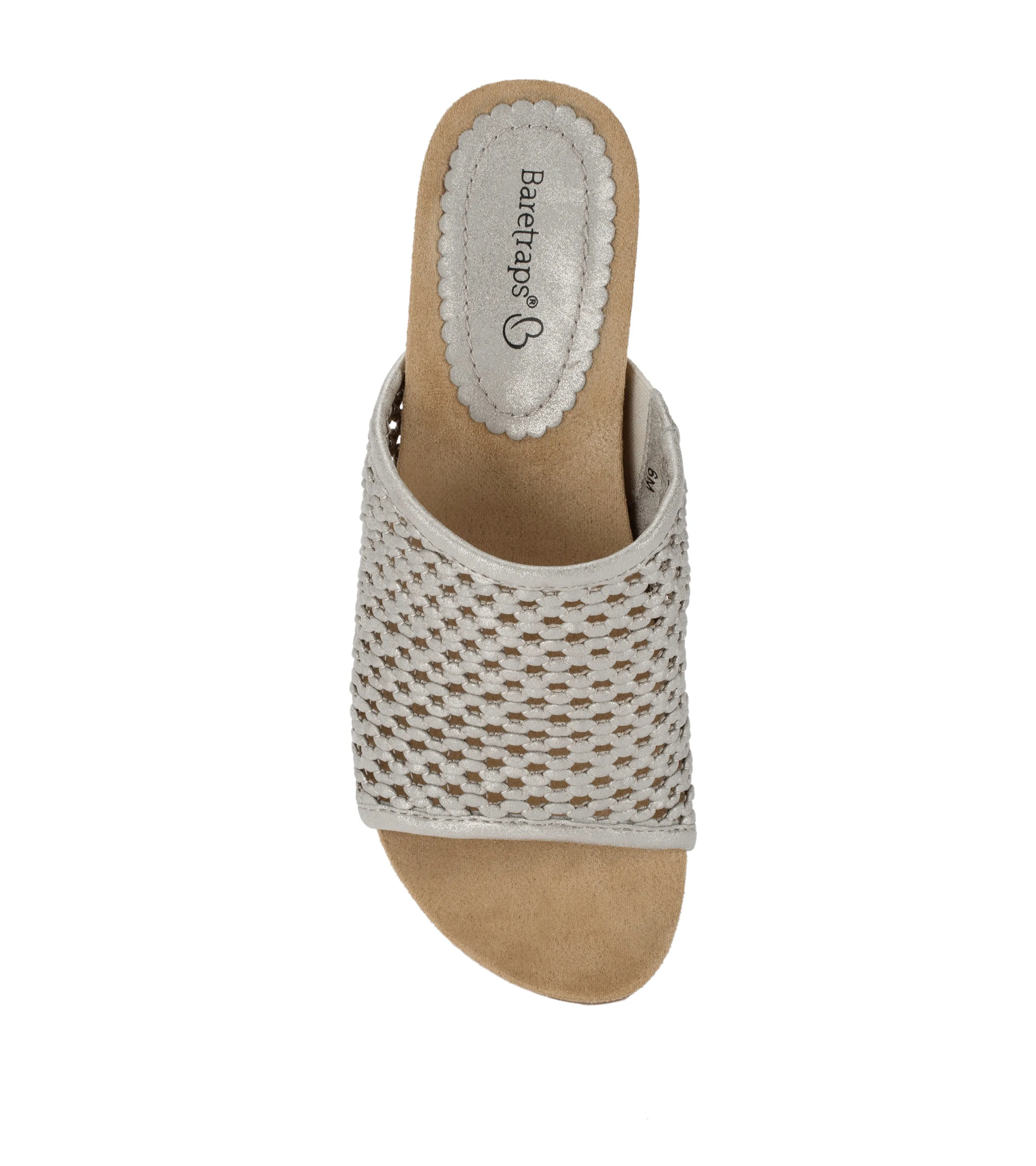 Flossey Wedge Slide Sandal