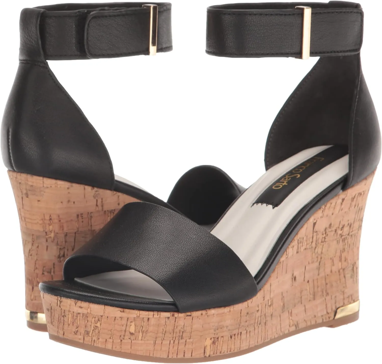 Franco Sarto Women's Clemens Cork Wedge Sandal