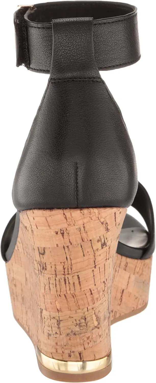 Franco Sarto Women's Clemens Cork Wedge Sandal
