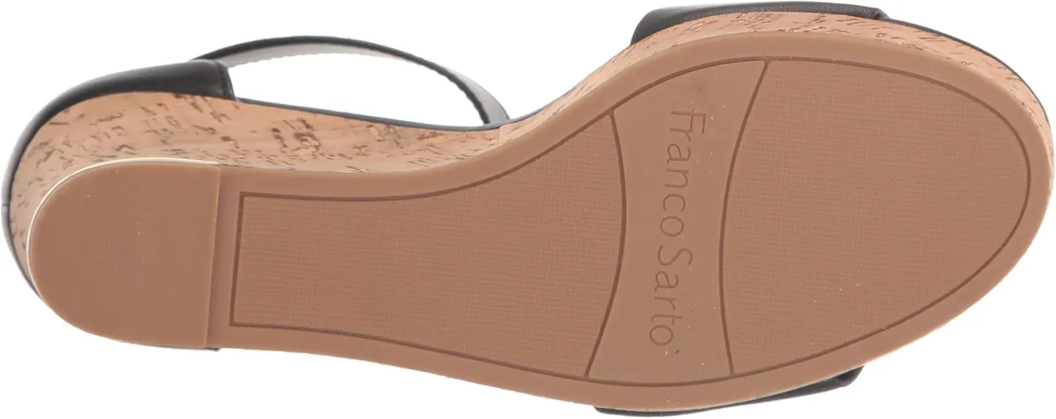 Franco Sarto Women's Clemens Cork Wedge Sandal