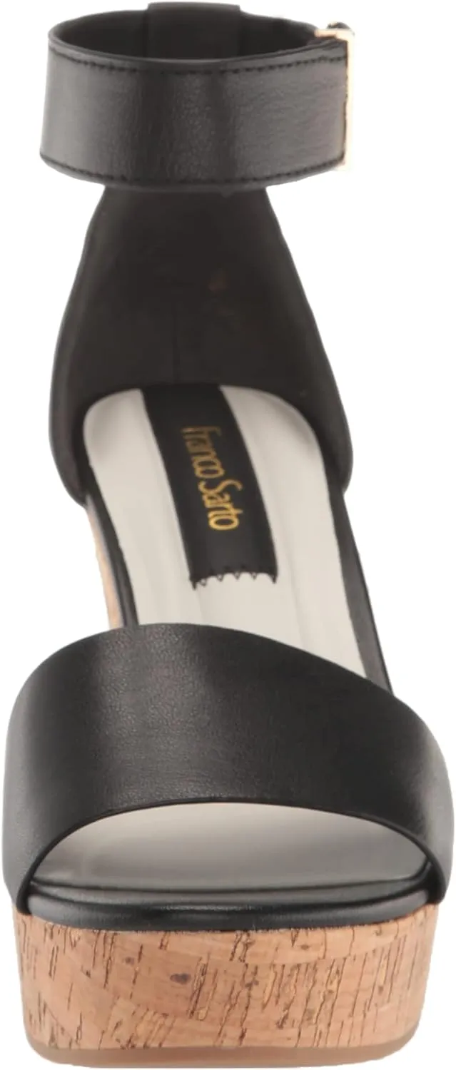 Franco Sarto Women's Clemens Cork Wedge Sandal