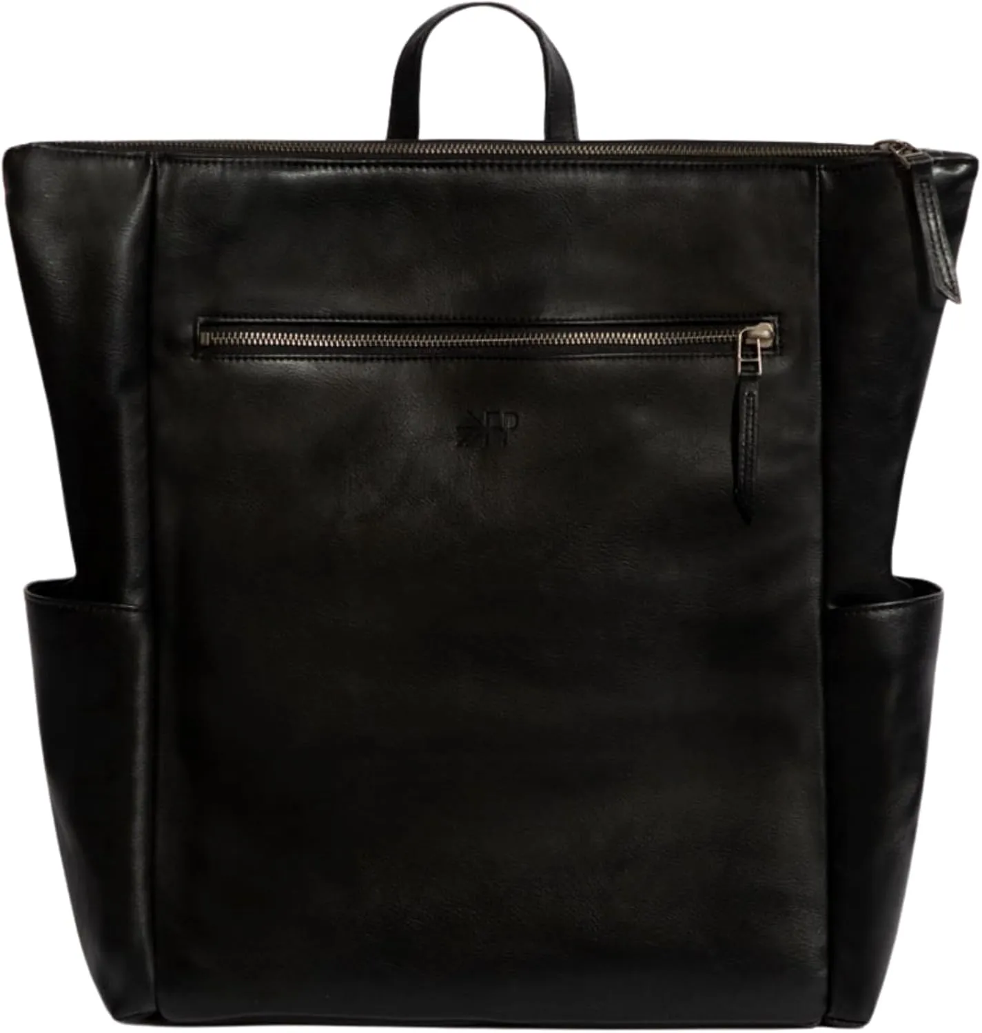 Freshly Picked Minimal Diaper Bag Backpack, Onyx Black