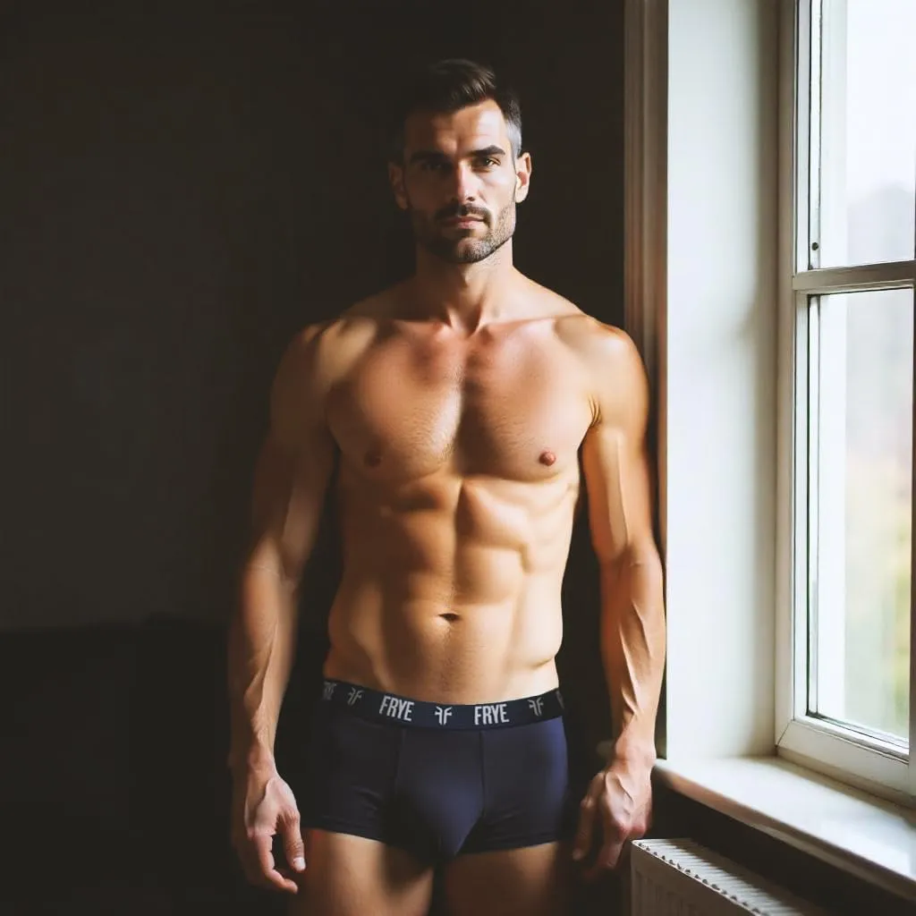 Frye Mens Boxer Briefs 4-Pack, Spandex-Cotton Boxer Briefs with Logo Waistband, Mens Underwear Cotton Stretch