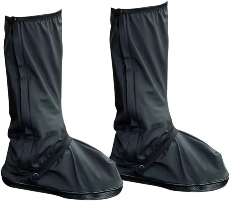 Garneck Waterproof Slip-on Shoe Covers Boot Protectors for Men Women Skidproof Easy Storage for Travel