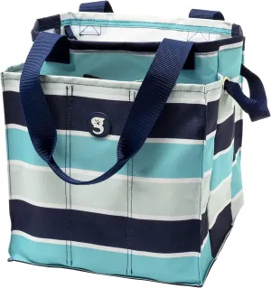 geckobrands 7 Pocket Market Tote Bags - Lightweight Multipurpose Organizer Pool Beach Travel Grocery Bag Multiple Pockets