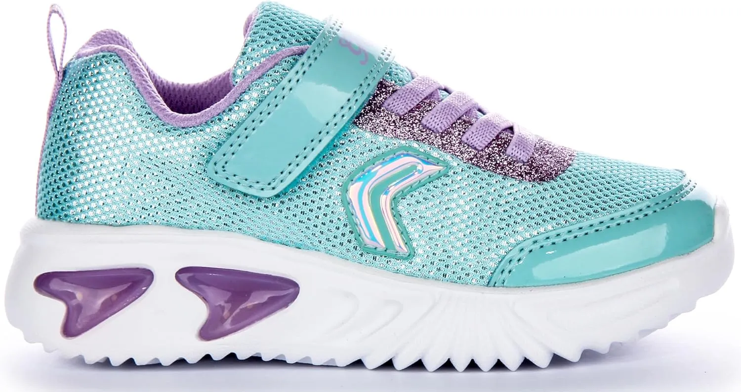 Geox Girls Assister 8 (Toddler/Little Big Kid) Sneaker