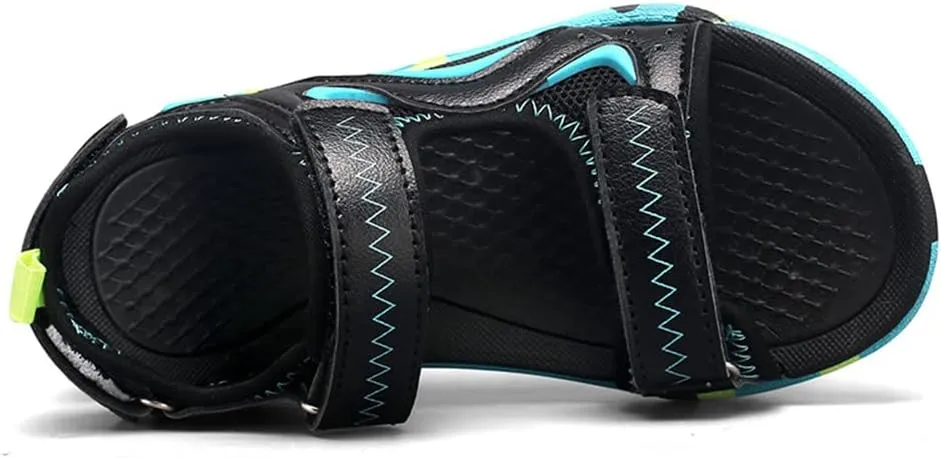 GEXECEUSS Kids Sports Sandals Outdoor Athletic Casual Walking Sandals Boys Girls Beach Sandal Summer Water Shoes for Little Kid/Big Kid