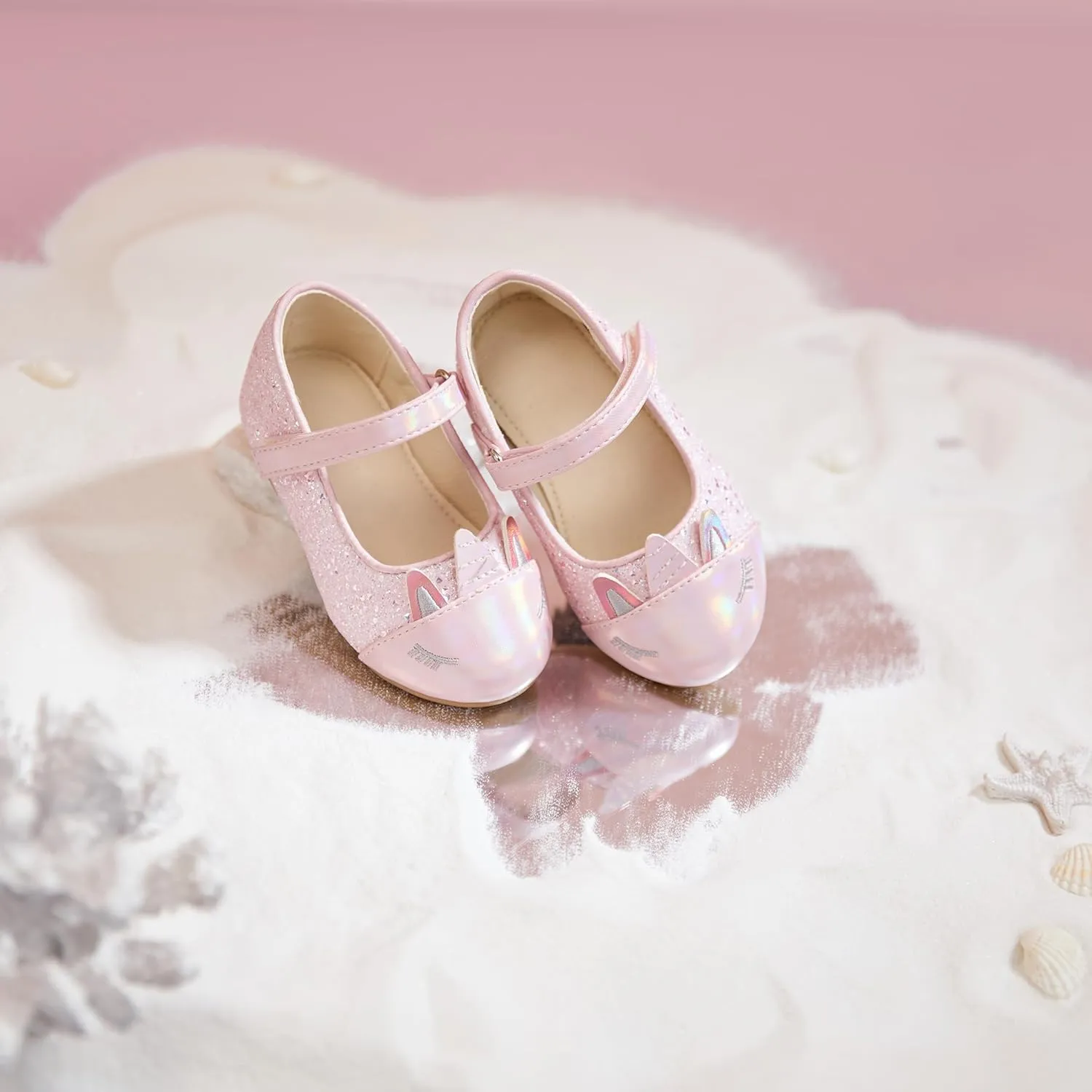 Girls Dress Shoes Ballet Mary Jane Flat Toddler Kid Bow Party Shoes