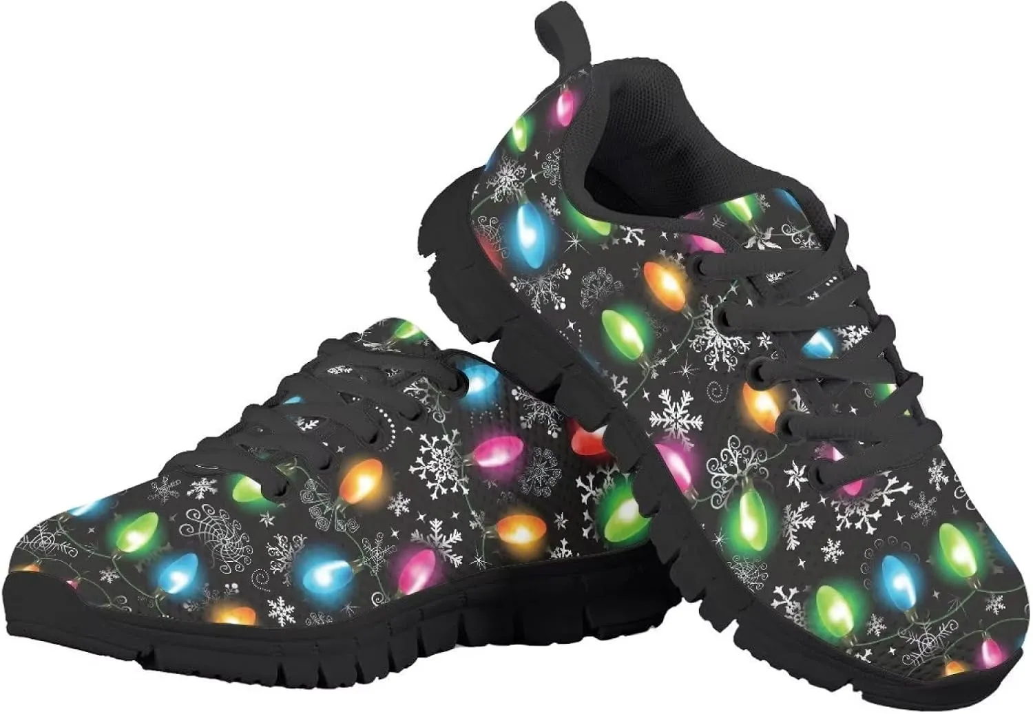 Gomyblomy Kids Running Shoes Boys Girls Tennis Shoes Lightweight Breathable Athletic Shoes Lace Up Flat Sneakers