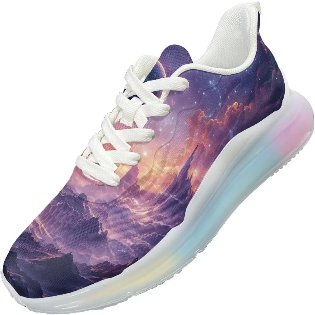GOSTONG Womens Running Shoes Breathable Mesh Non Slip Gym Athletic Shoes Soft Cushioning Outdoor Tennis Hiking Shoes US 6-11