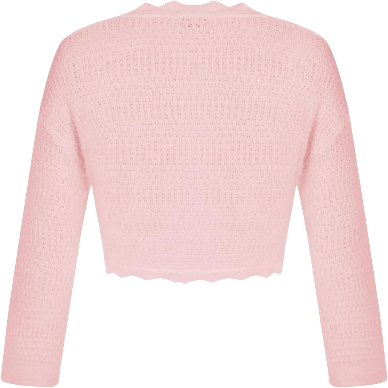 GRACE KARIN Women's 3/4 Sleeve Bolero Shrug Lightweight Open Front Cropped Cardigan Knit Shrugs for Dresses