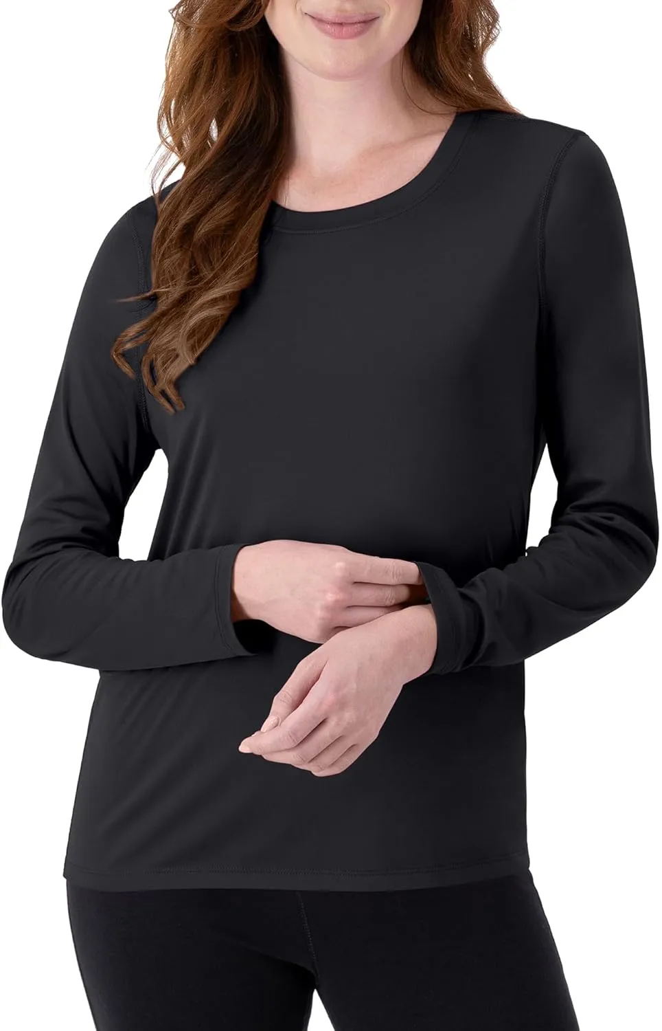 Hanes Women's Cool DRI Long Sleeve Performance T-Shirt, Moisture-Wicking Tee, 40  UPF Protection, 1 or 4 Pack