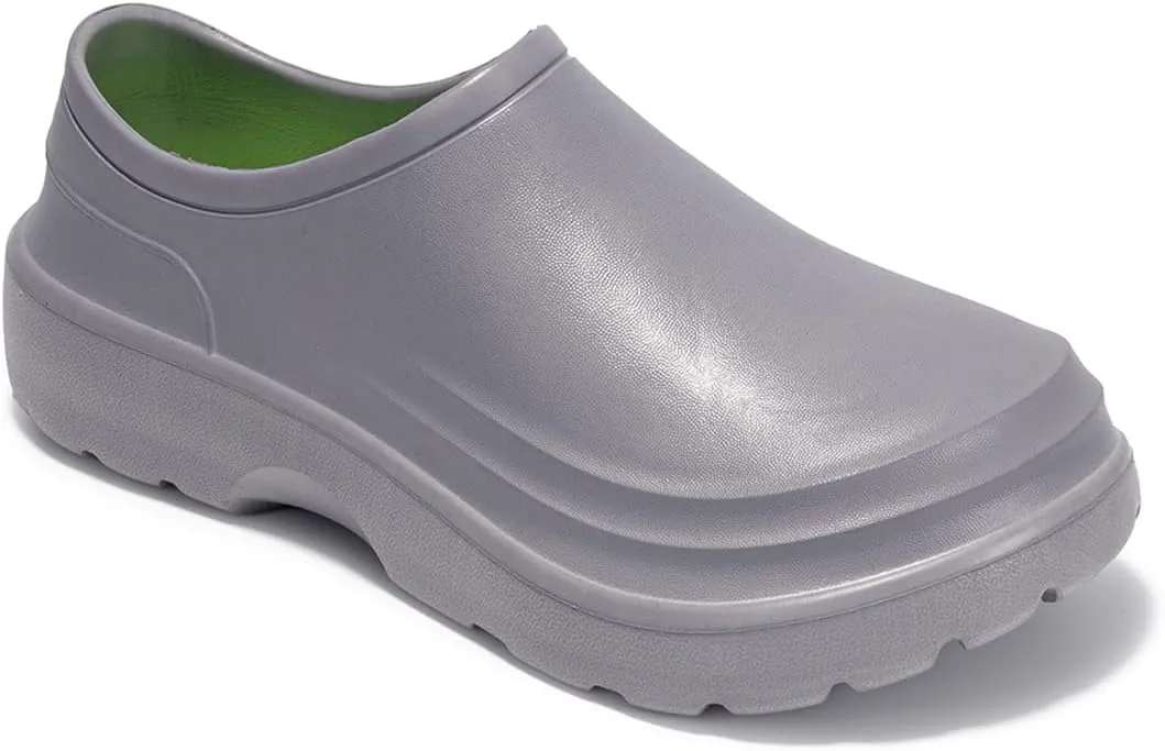 Harssidanzar Mens Clogs, Chef Shoes for Men,Garden Shoes,Slip On Work Shoes for Food Service, Garden, or Nursing HM201US