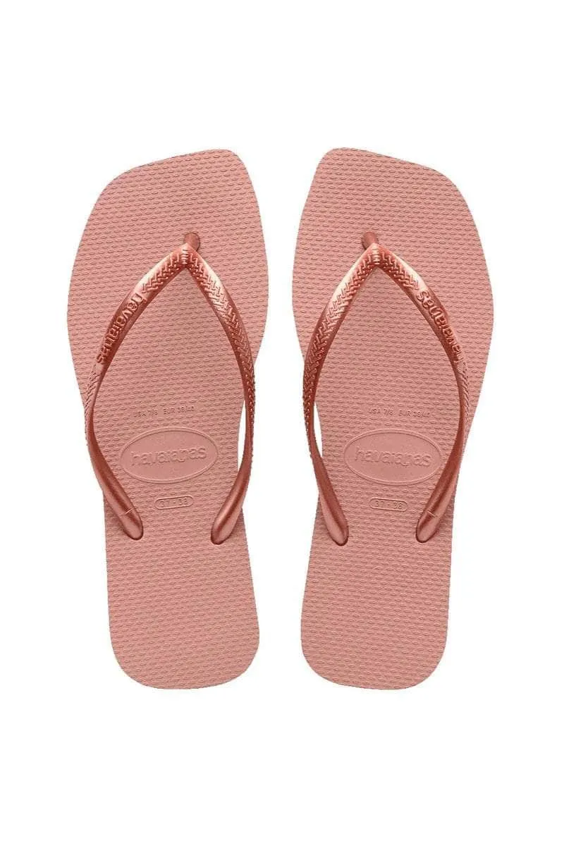 Havaiana Jandal Slim Square Solid 3544 Crocus Rose