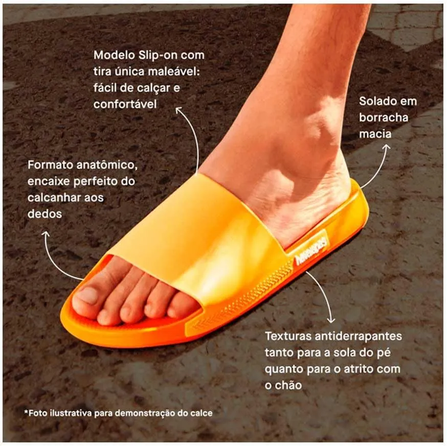 Havaianas Women's Slide Flat Sandal