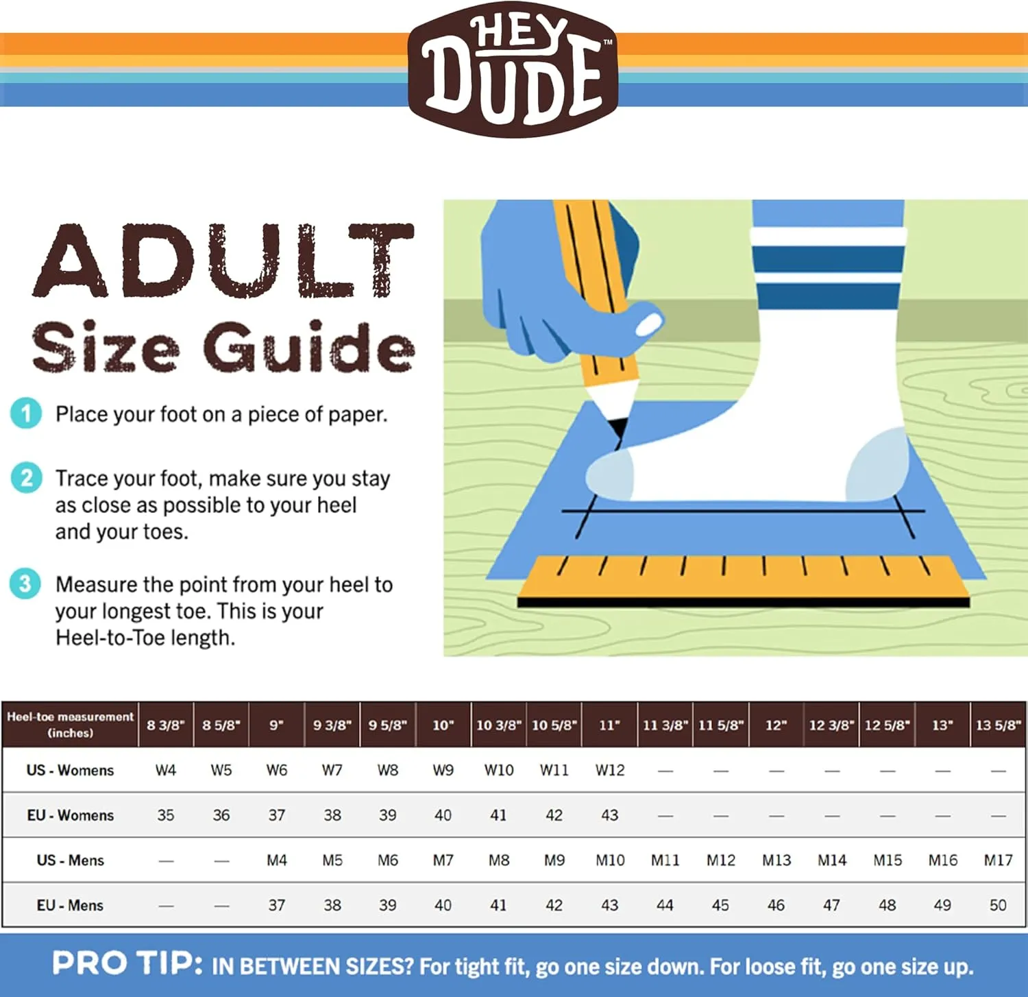 Hey Dude Men's Wally Coastline Sneaker