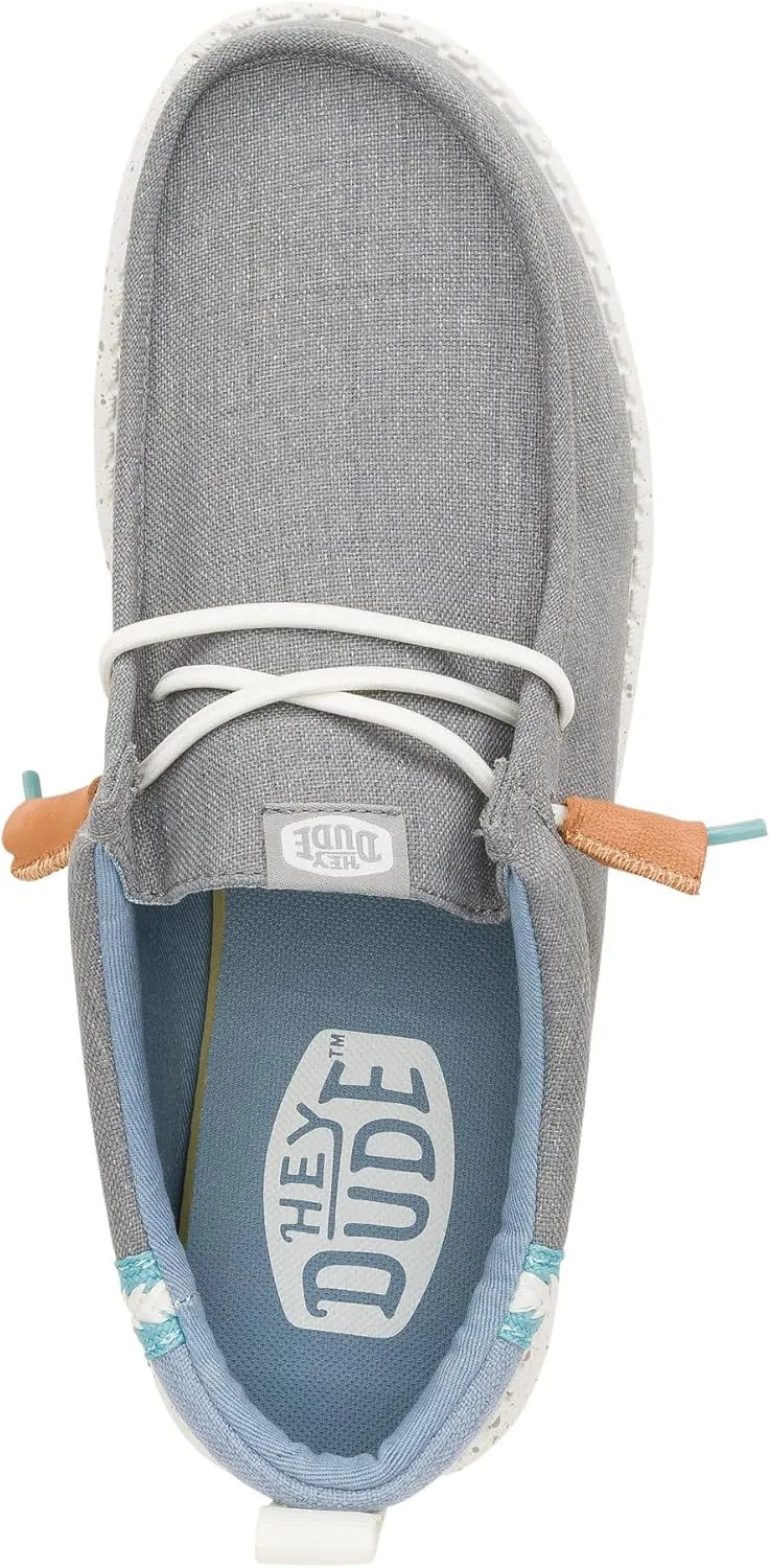 Hey Dude Men's Wally Summer Linen Loafer