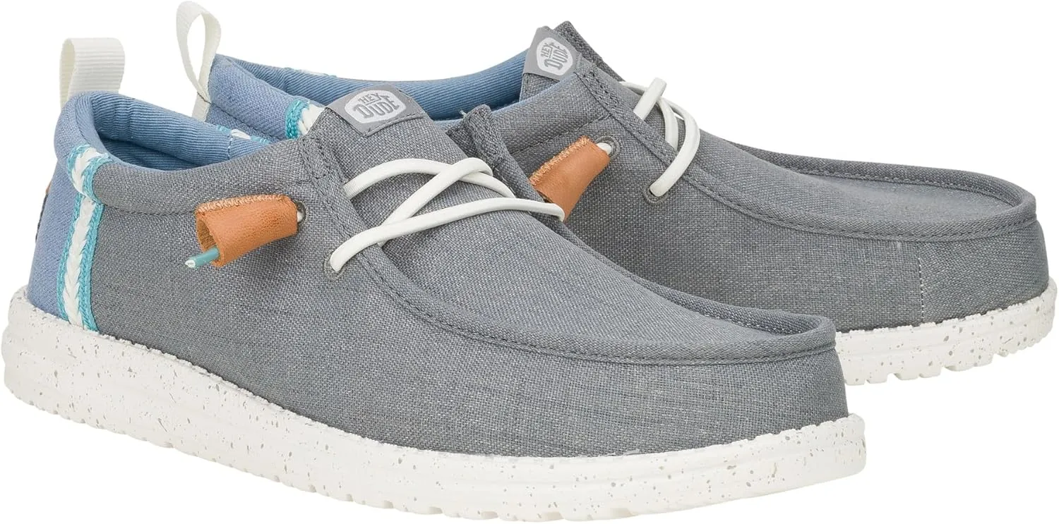 Hey Dude Men's Wally Summer Linen Loafer