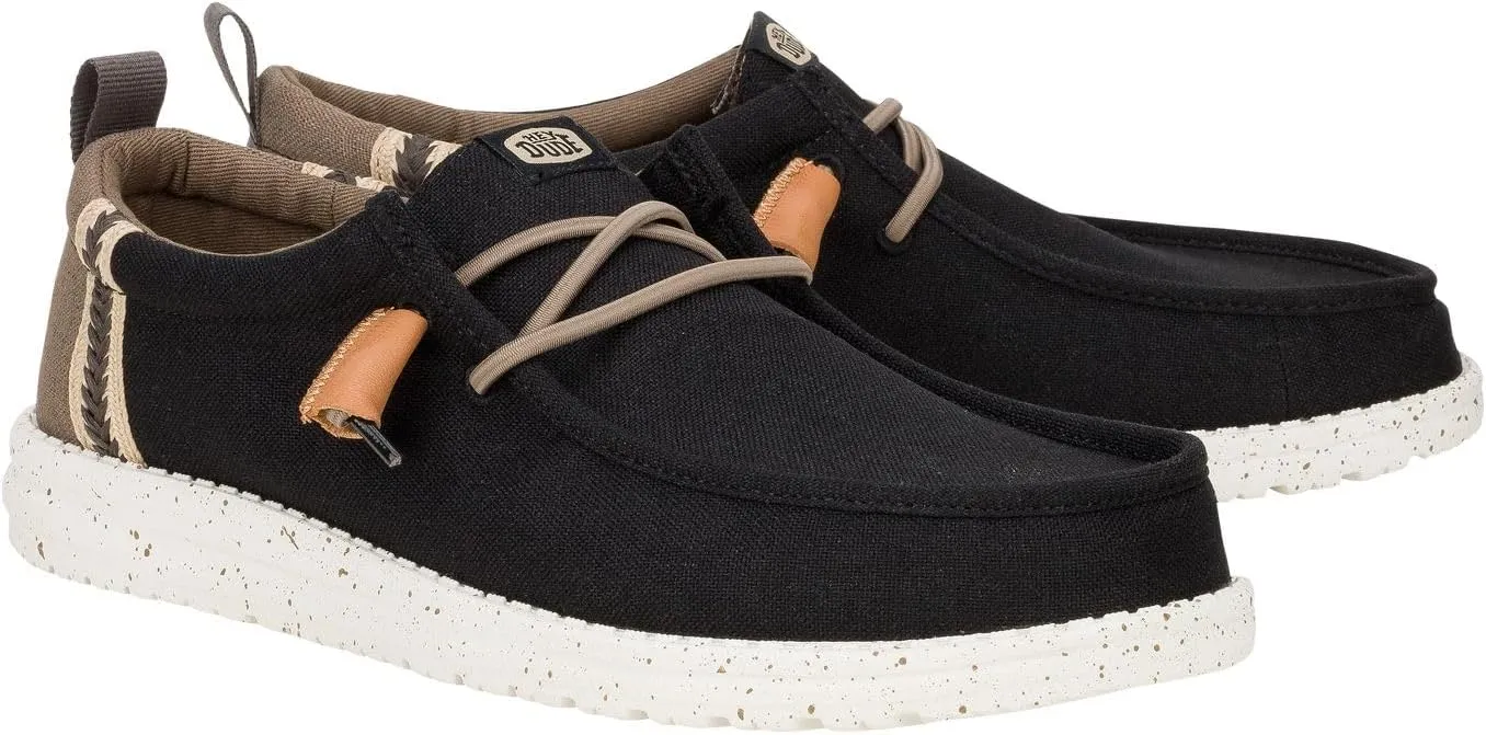 Hey Dude Men's Wally Summer Linen Loafer
