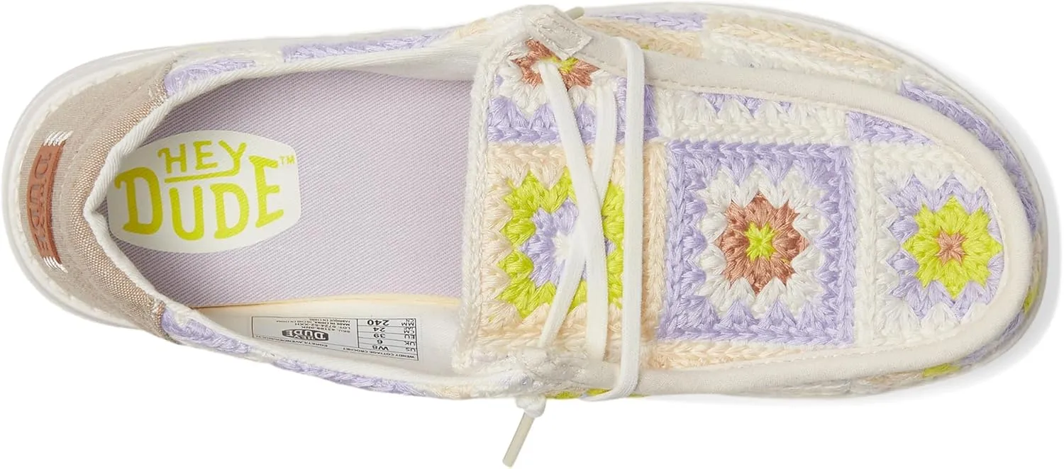 Hey Dude Women's Wendy Cottage Crochet Loafer