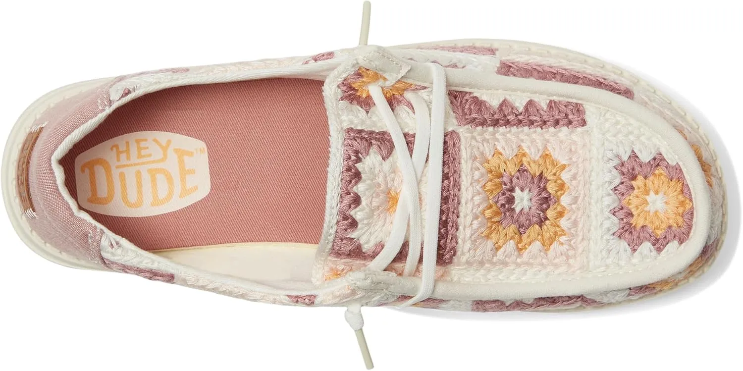 Hey Dude Women's Wendy Cottage Crochet Loafer