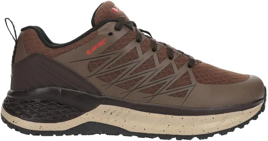 HI-TEC Mens Demolisher Low Trail Trail Running Sneakers Shoes - Brown - Size 9 M