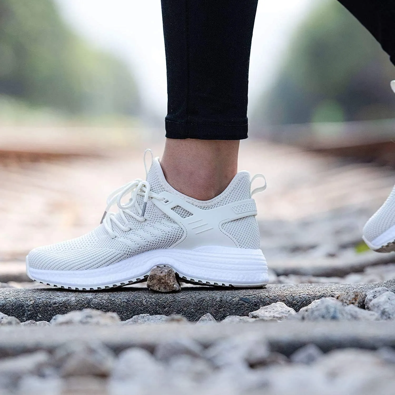 High-Rebound Popcorn Sole Women's Breathable Running Shoes – Soft & Shock-Absorbing, Lightweight for Effortless Walking, Breathable Mesh Upper, Perfect for Sports & Casual Wear!