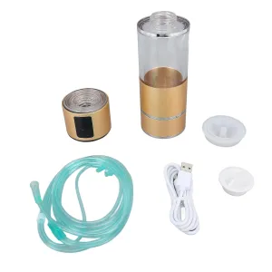 Hydrogen Water Generator 200ML Portable Hydrogen Machine with Non Slip Base Ideal Family Friends Mineral Twist Supported Easy