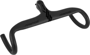 Integrated Handlebar, Road Bike Handlebar Aluminum Alloy Lightweight Drop Bar Bicycle -7Angle 420mm Matte Black Handlebar for Road Bicycle(Matte Black)