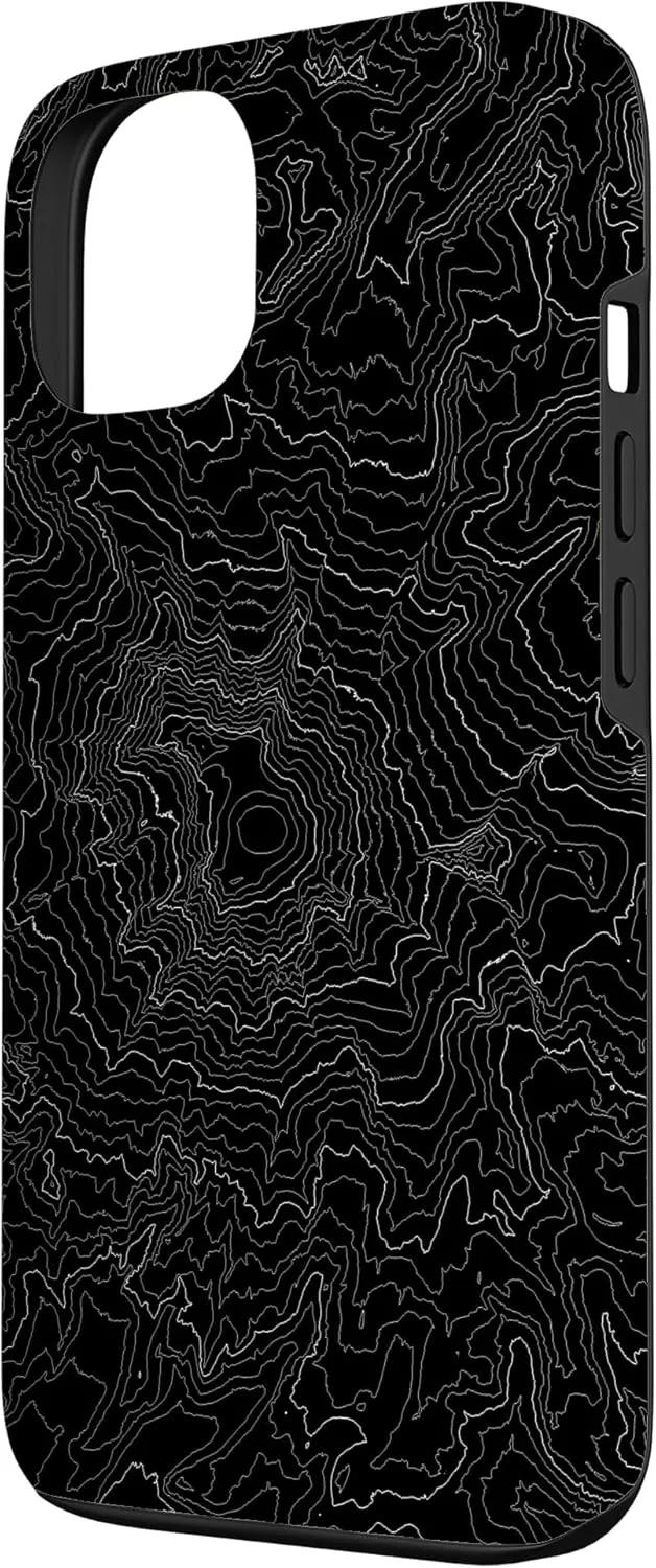 iPhone 13 Mount Rainier Tacoma Mountain Topo Map Topography Rainier Case
