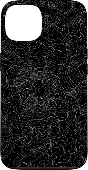 iPhone 13 Mount Rainier Tacoma Mountain Topo Map Topography Rainier Case