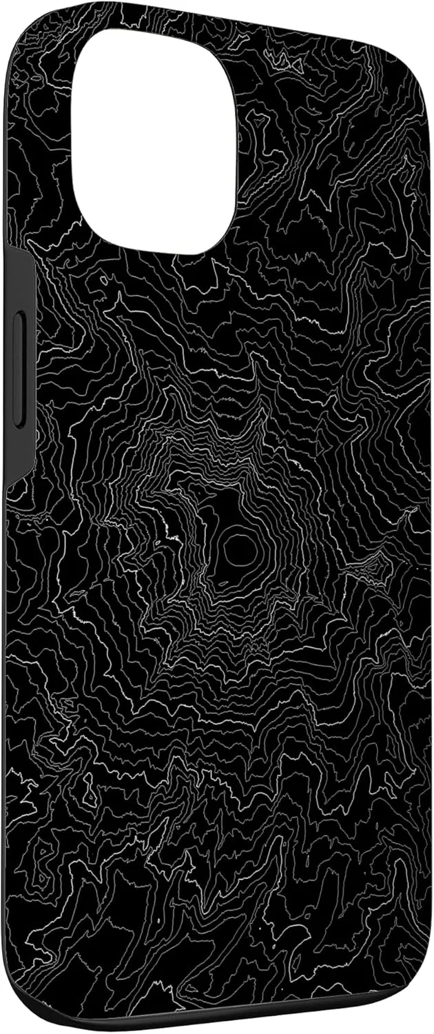 iPhone 13 Mount Rainier Tacoma Mountain Topo Map Topography Rainier Case