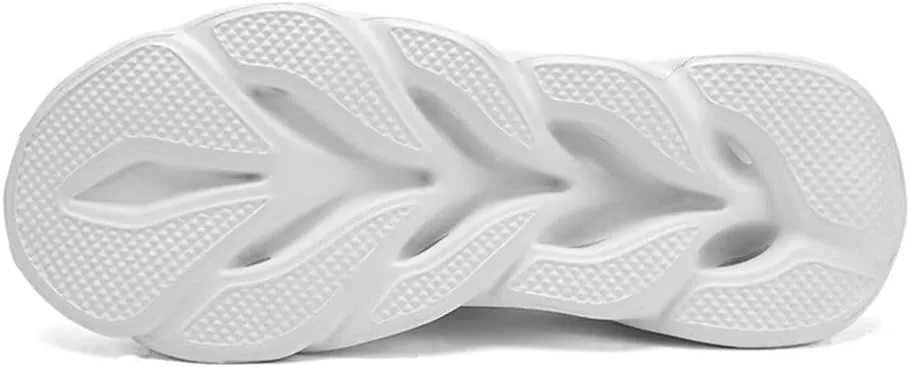 Jakcuz Mens Solid Color Slip on Fashion Sneakers Non-Slip Comfortable Mesh Gym Casual Athletic Sport Tennis Walking Shoes