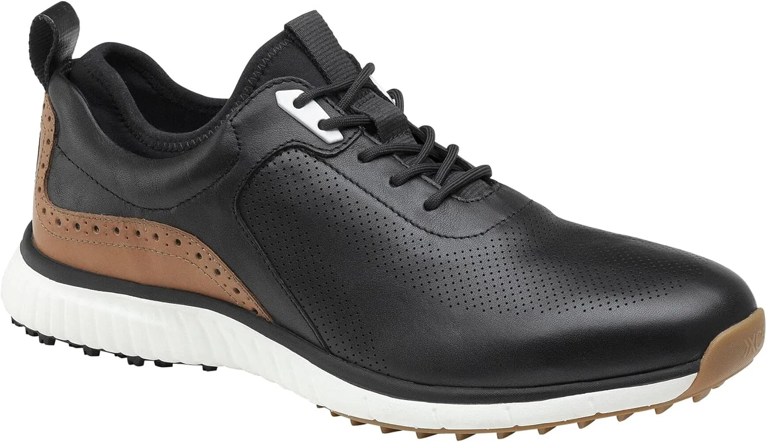 Johnston & Murphy Men's XC4 H1-Luxe Hybrid Black Waterproof Full Grain 8.5 M US