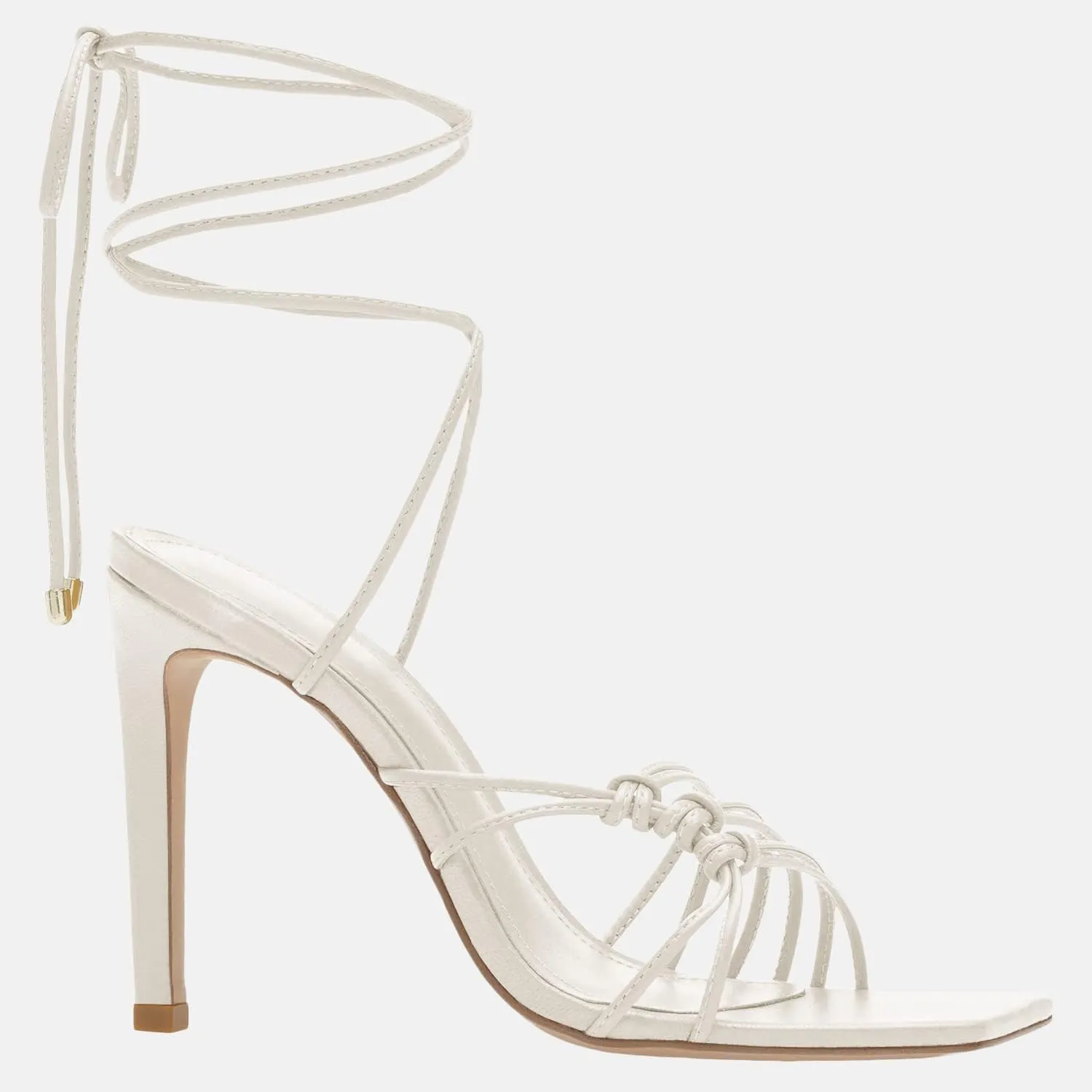 Juliet Holy Womens Lace Up Heeled Sandals Square Open Toe Stiletto Heels Strappy Summer Dressy Shoes
