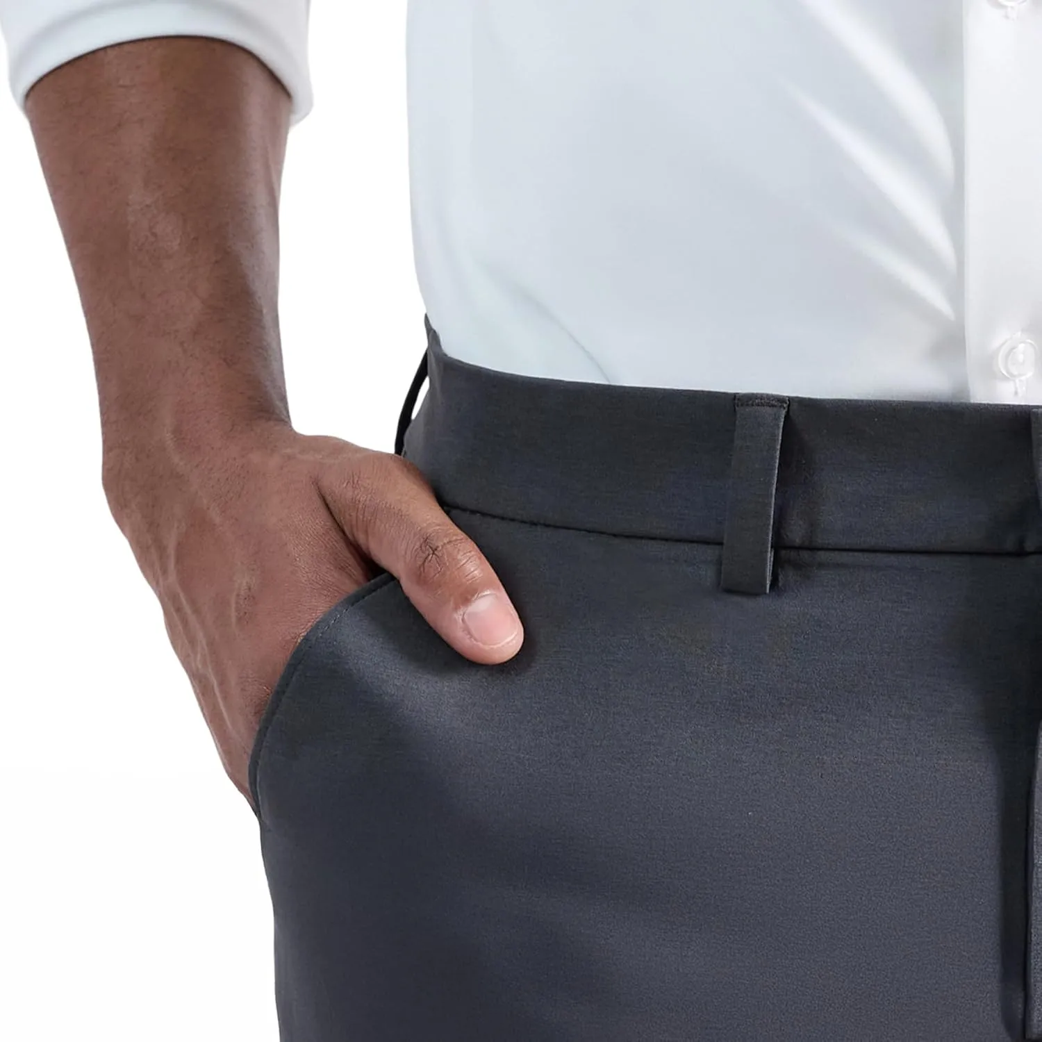 Kenneth Cole REACTION Men's 7 Inch Lightweight Hybrid Stretch Performance Shorts-7 Inseams