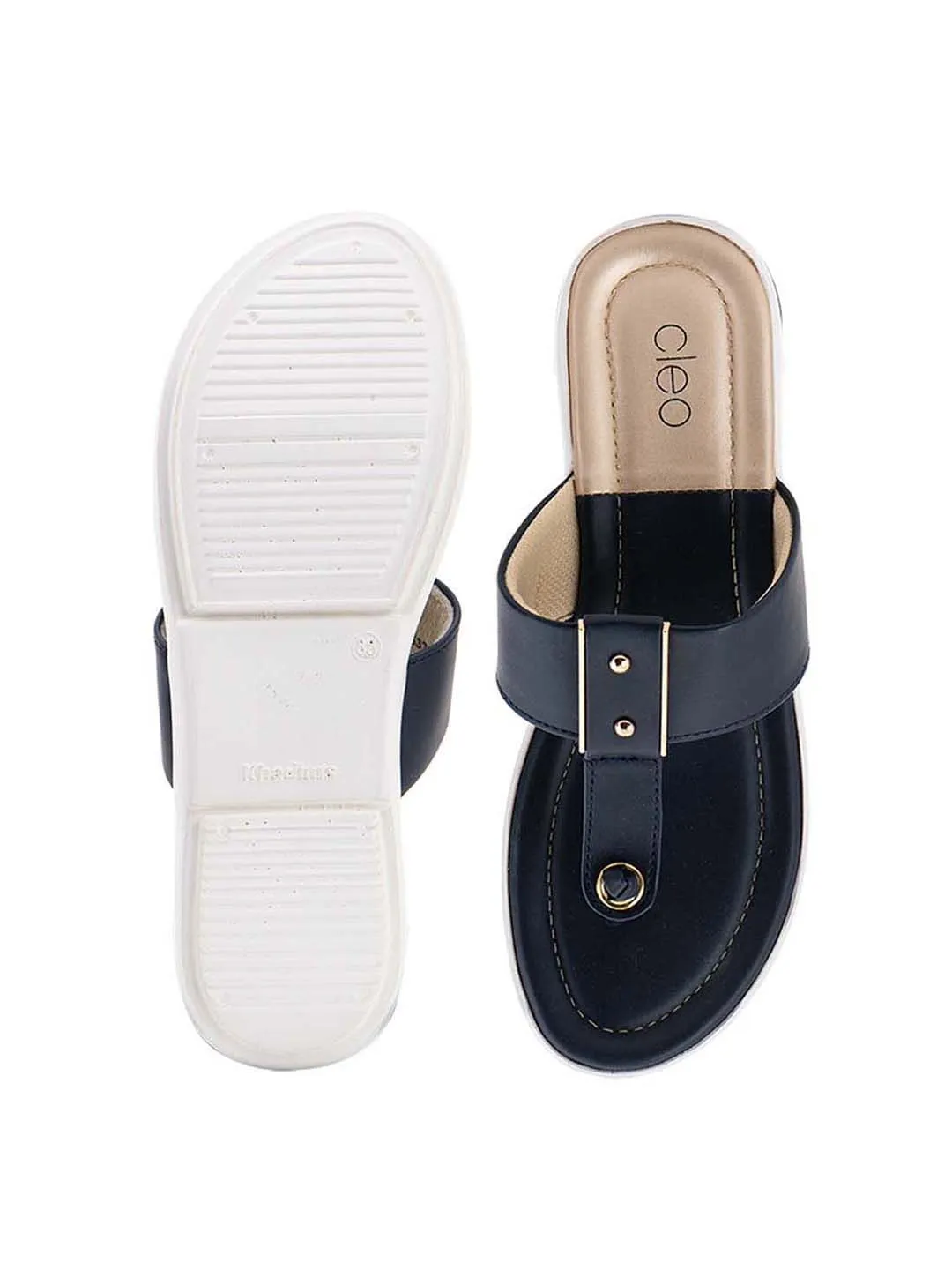 Khadim Cleo Flat Slip On Sandal for Women