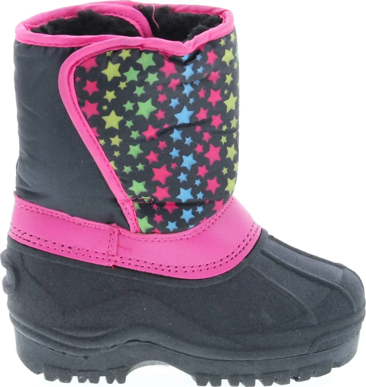 Kids Easy Slip On Waterproof Warm Winter Boots