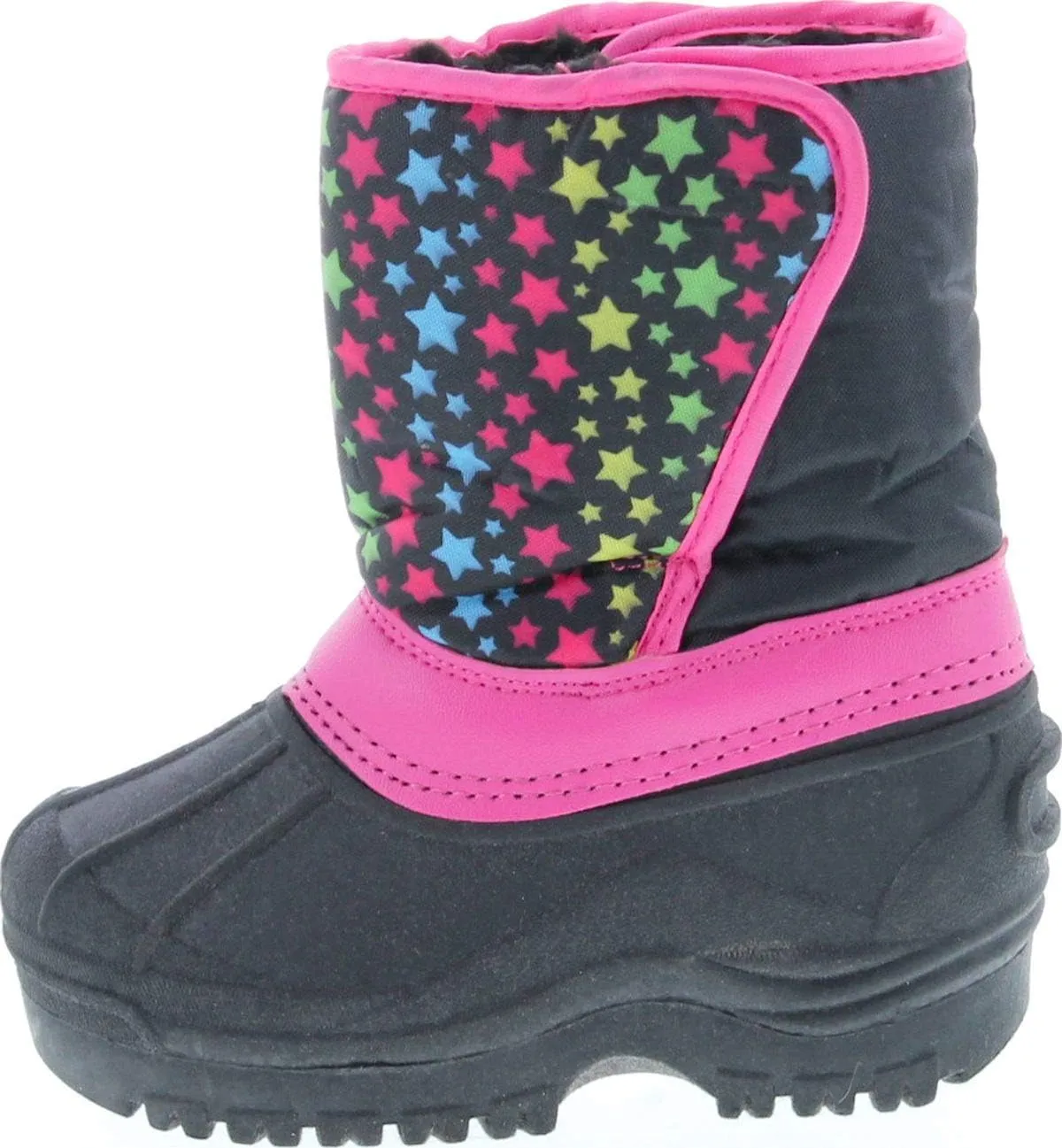 Kids Easy Slip On Waterproof Warm Winter Boots