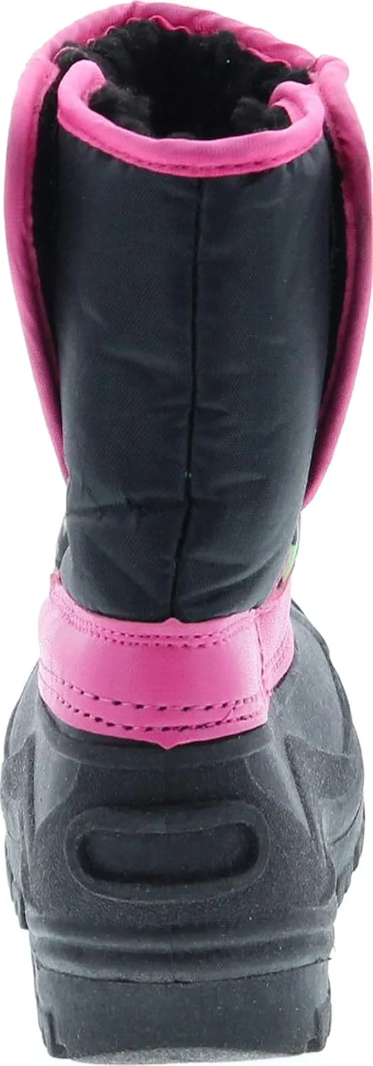 Kids Easy Slip On Waterproof Warm Winter Boots