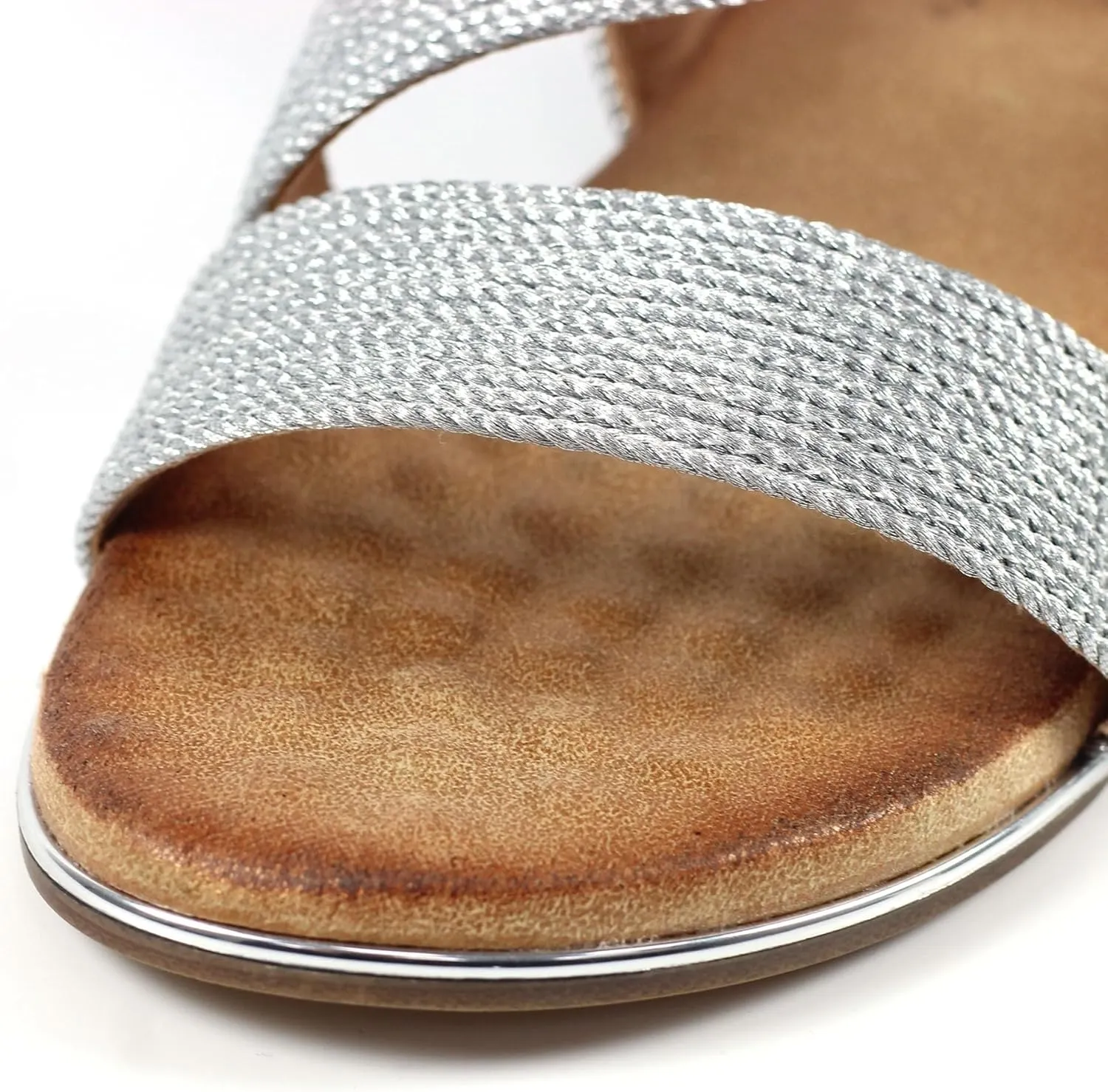 Ladies Bindi Silver Sandal