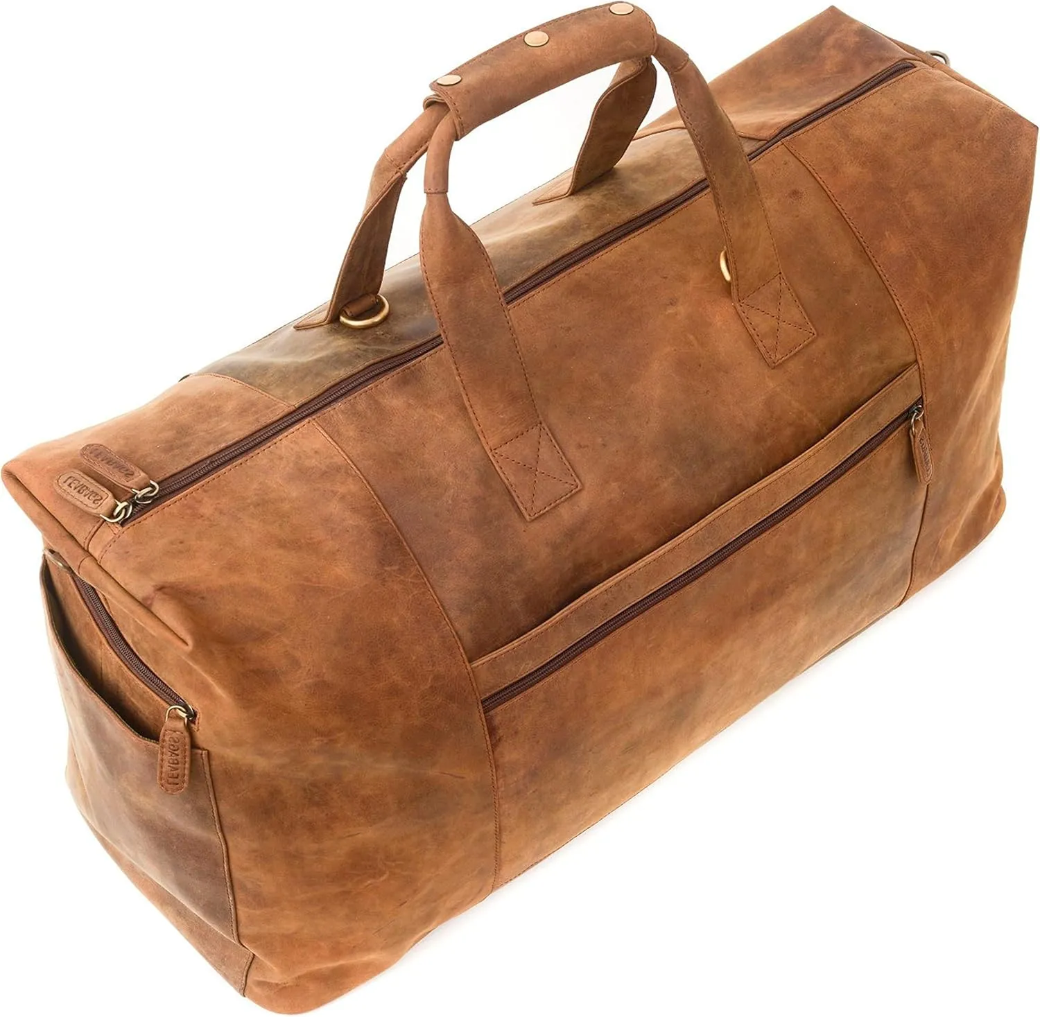 LEABAGS Bohemian, Deconstructed, Minimal, Retro, Utility, Western, Contemporary, Natural Medium Brown