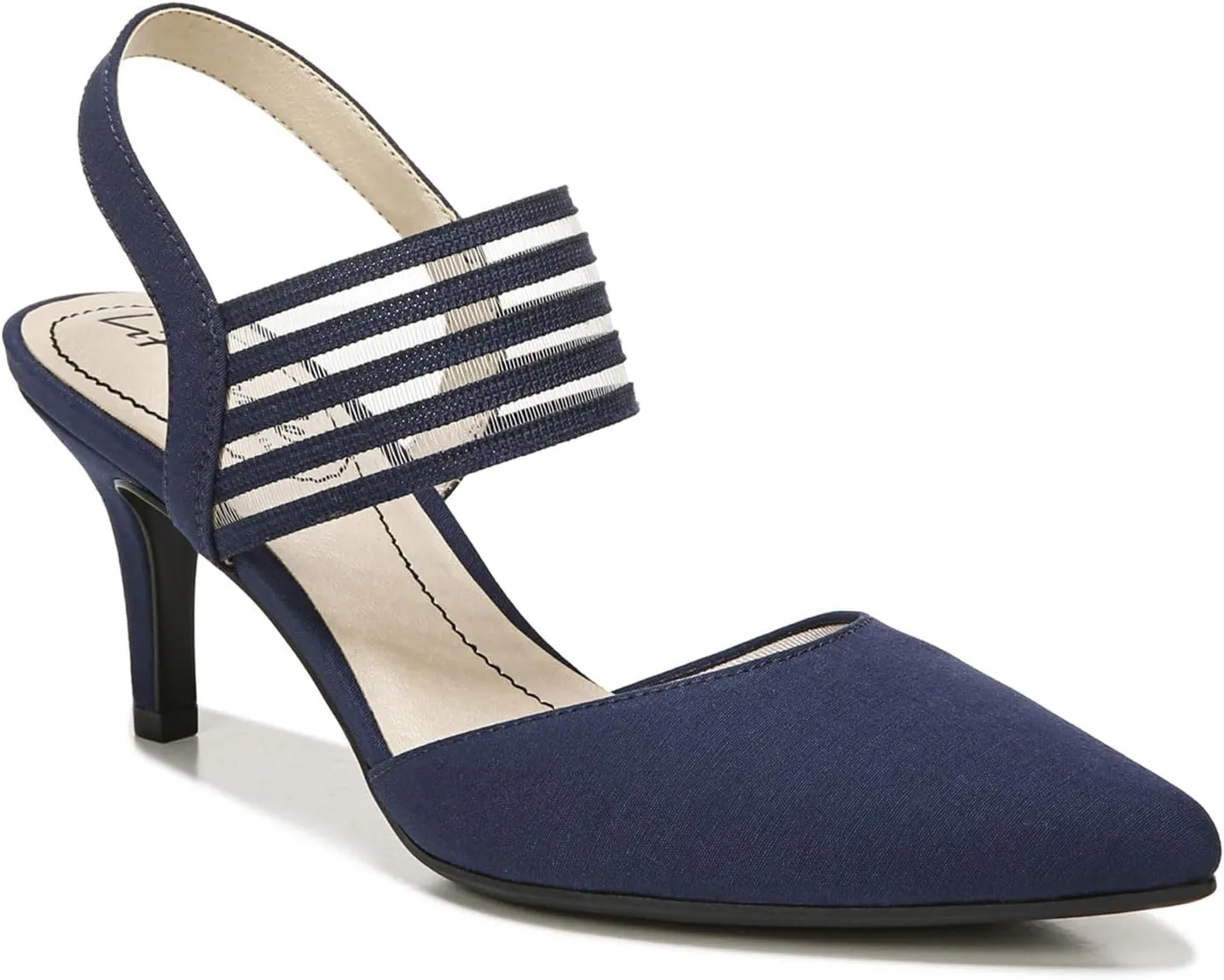 Lifestride Women's Sanya Slingback High Heel Pump