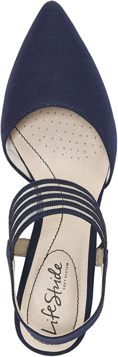 Lifestride Women's Sanya Slingback High Heel Pump