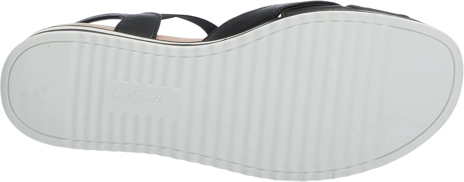 LifeStride Women's Zuri Ankle Strap Sandals