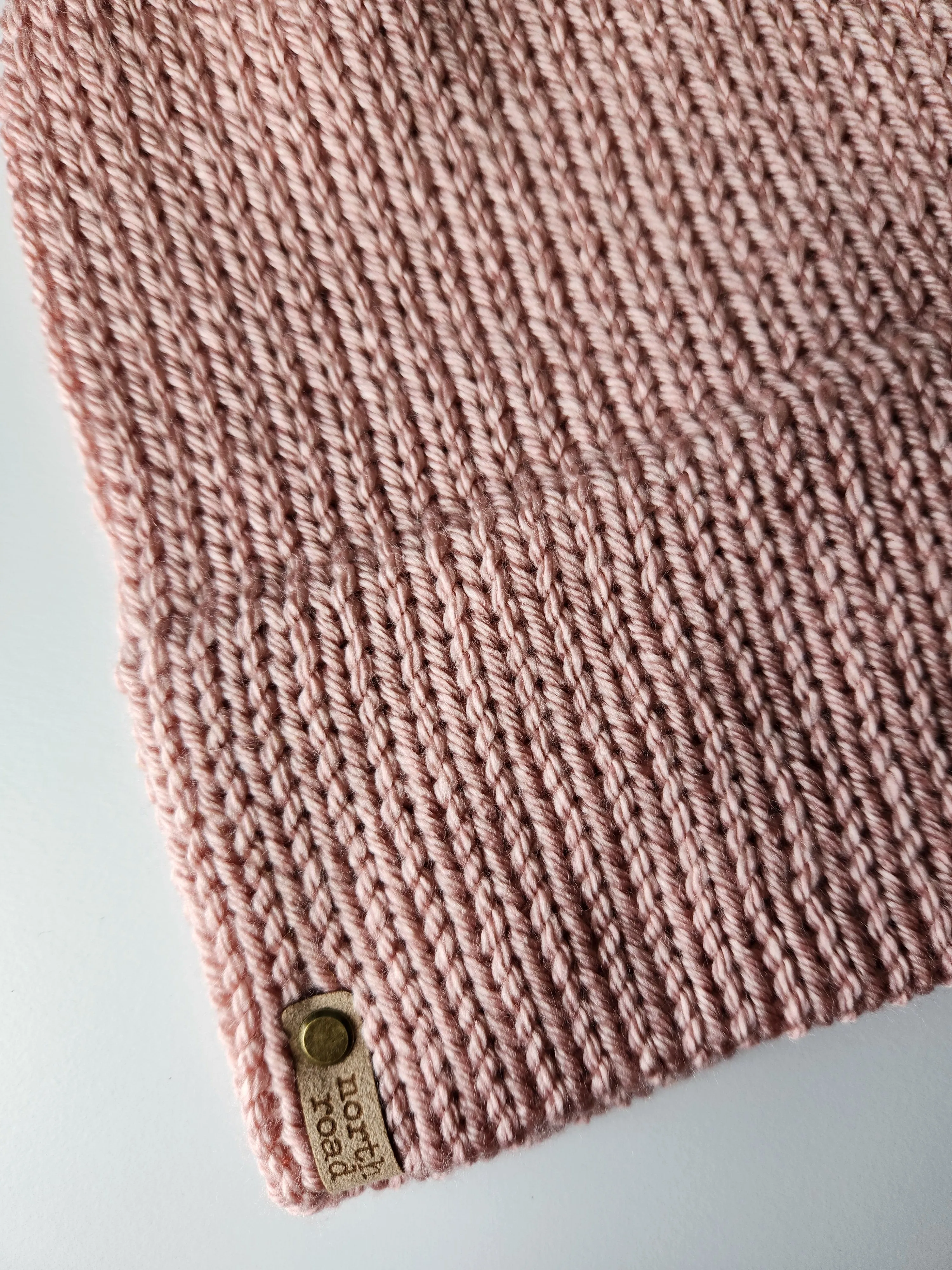 Lightweight Hat, Folded Double Brim Wool Free, Shell Pink