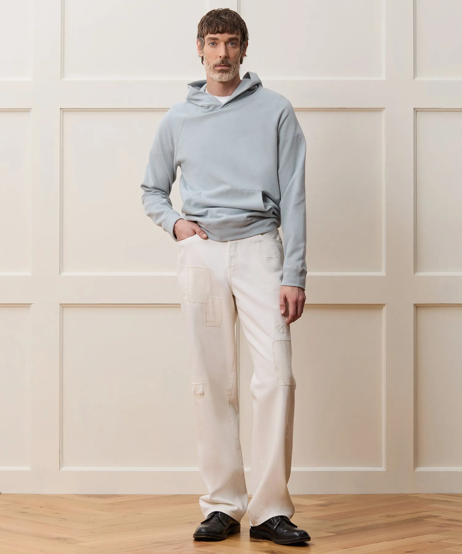 Lightweight Terry Cloth Hoodie