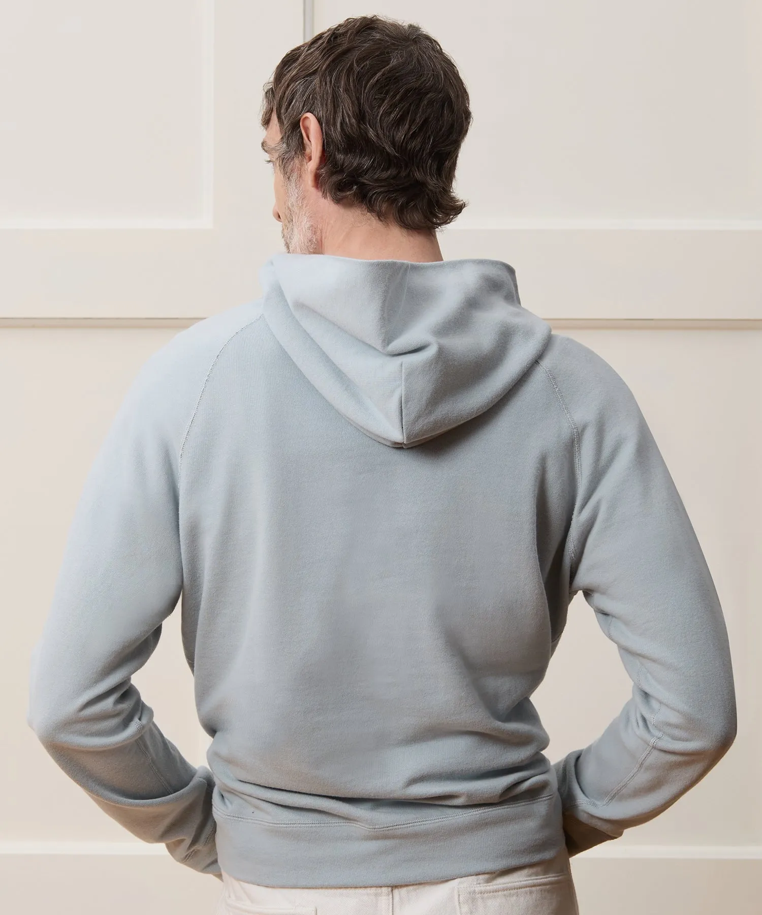 Lightweight Terry Cloth Hoodie