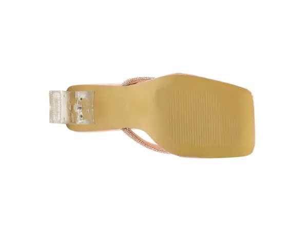 LITCHI Crystal Lined Thong Block Heeled Sandal
