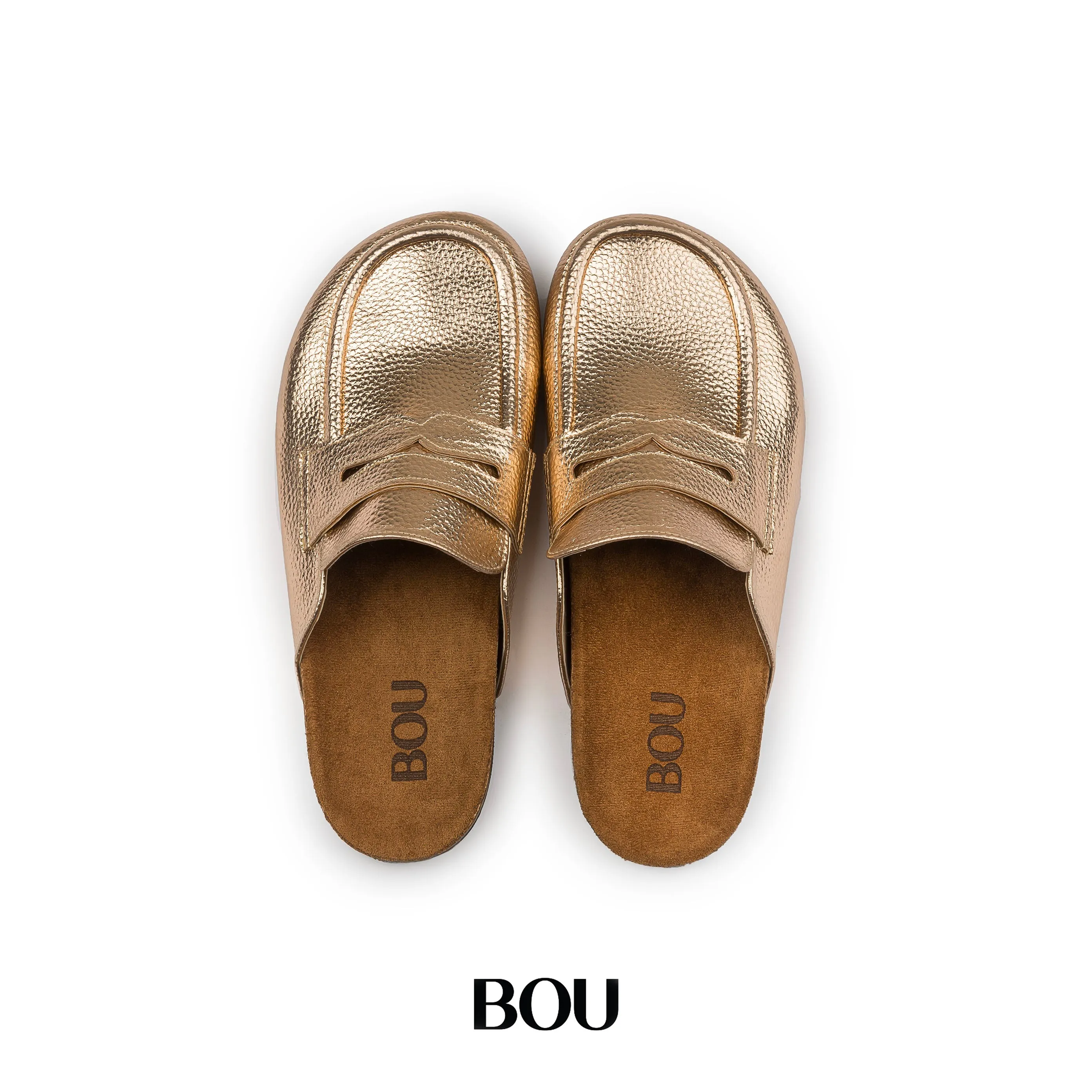 Loafer Clogs - Sunset Rose-Gold